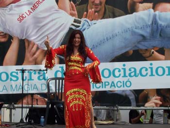 Sandra Calisto video danza del vientre